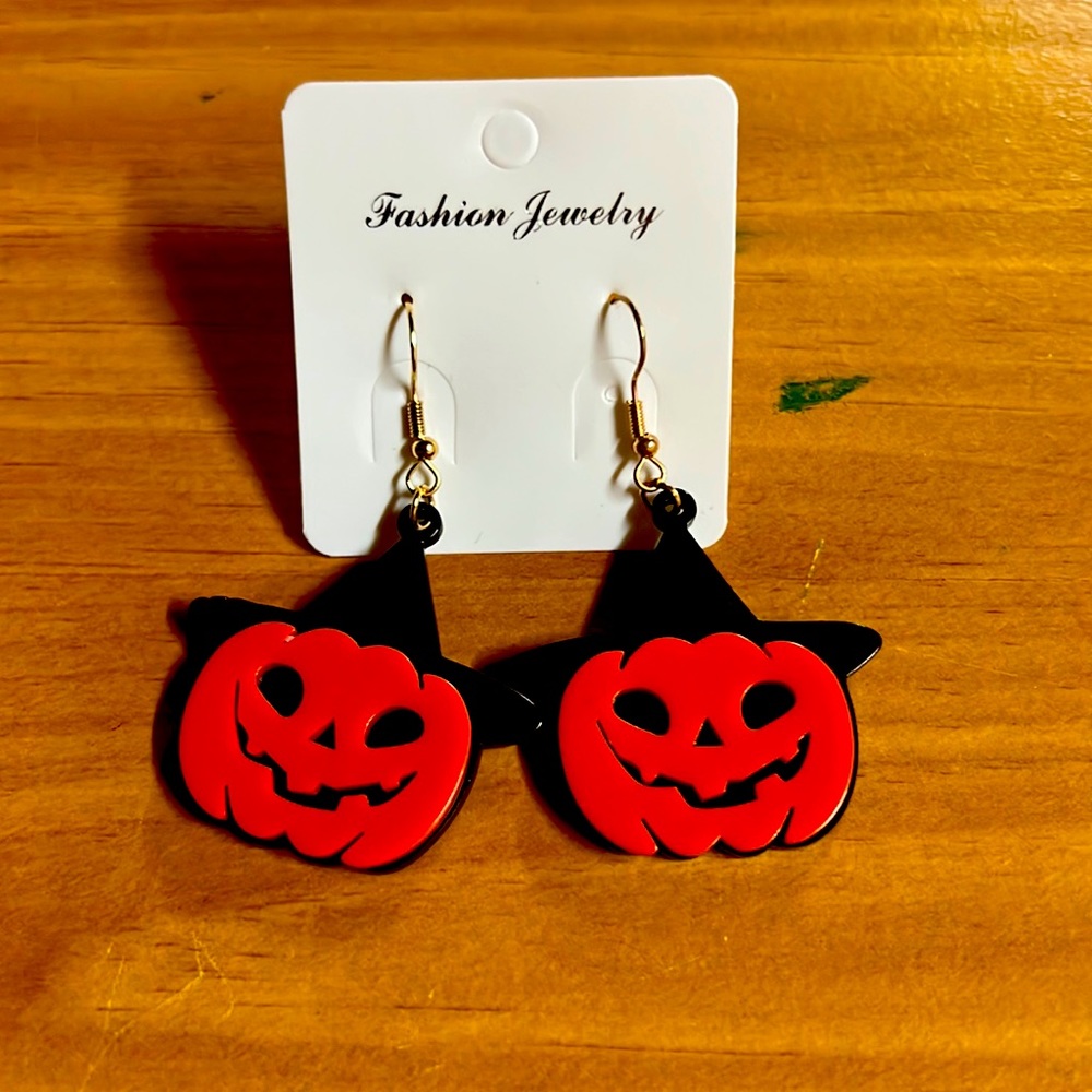 Pumpkin earrings